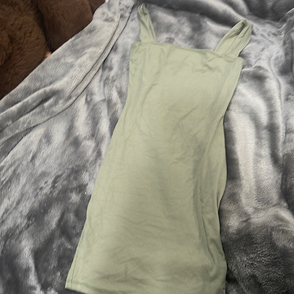 Green dress